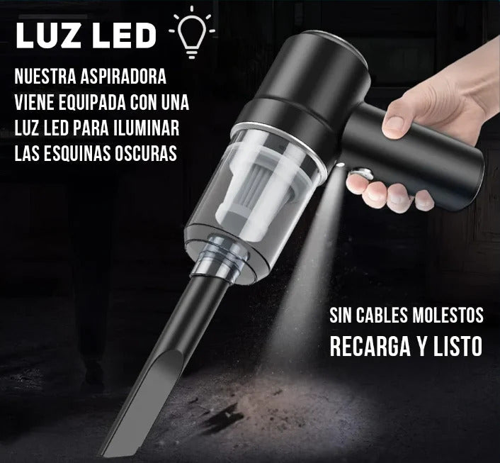 ASPIRADORA PORTÁTIL 3 EN 1 VERSION POTENCIADA